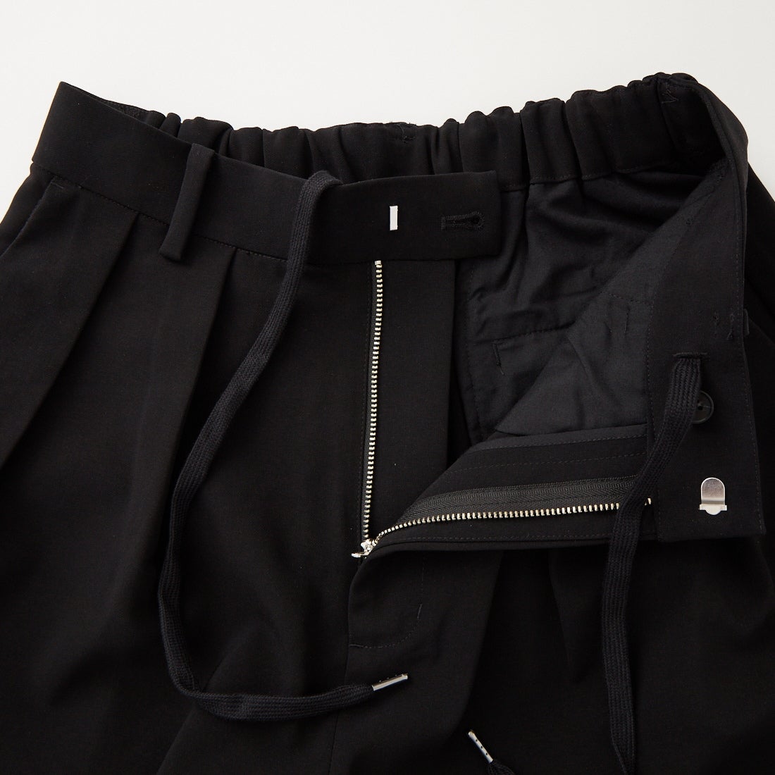 Jeans Factory Clothes [ジーンズファクトリークローズ] 2タックワイドスラックス [JFC-262-043] BLACK