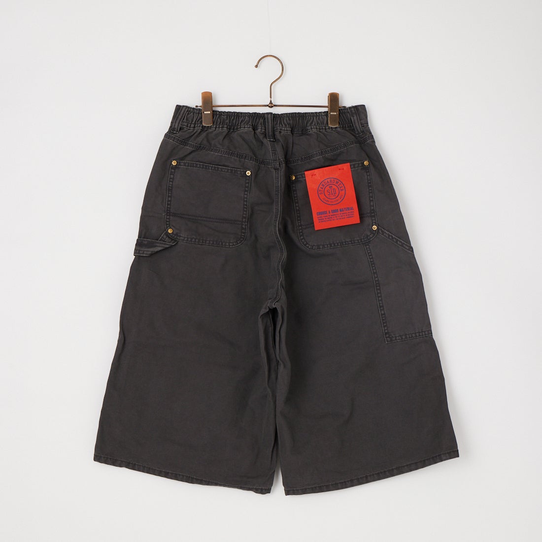 Jeans Factory Clothes [ジーンズファクトリークローズ] スタンダードダブルニークォーターパンツ [JFC-254-007] GREY