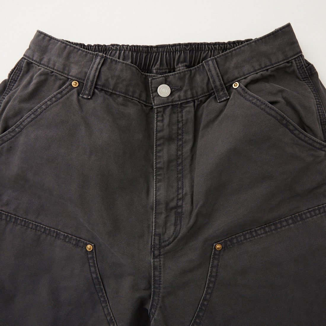 Jeans Factory Clothes [ジーンズファクトリークローズ] スタンダードダブルニークォーターパンツ [JFC-254-007] GREY
