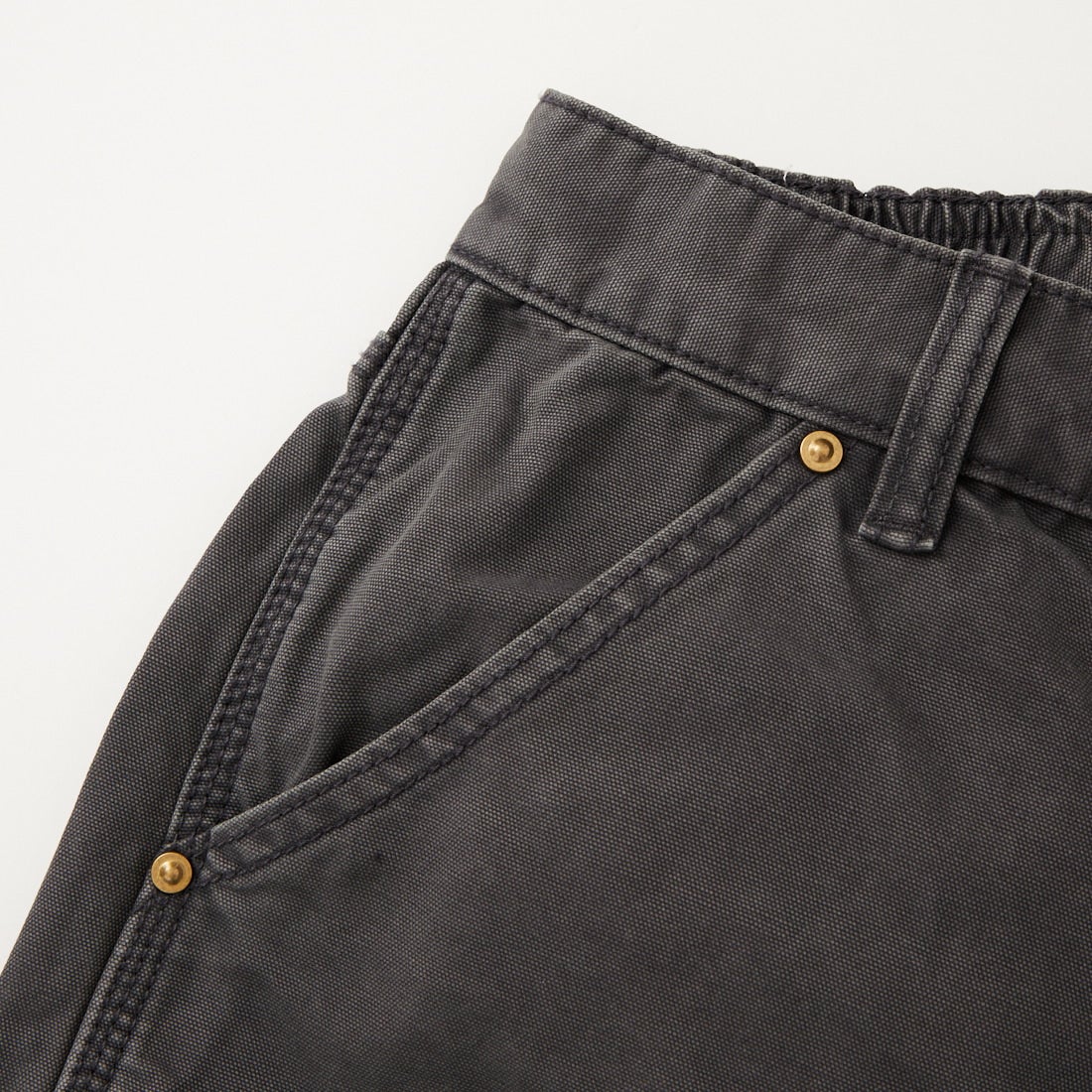 Jeans Factory Clothes [ジーンズファクトリークローズ] スタンダードダブルニークォーターパンツ [JFC-254-007] GREY