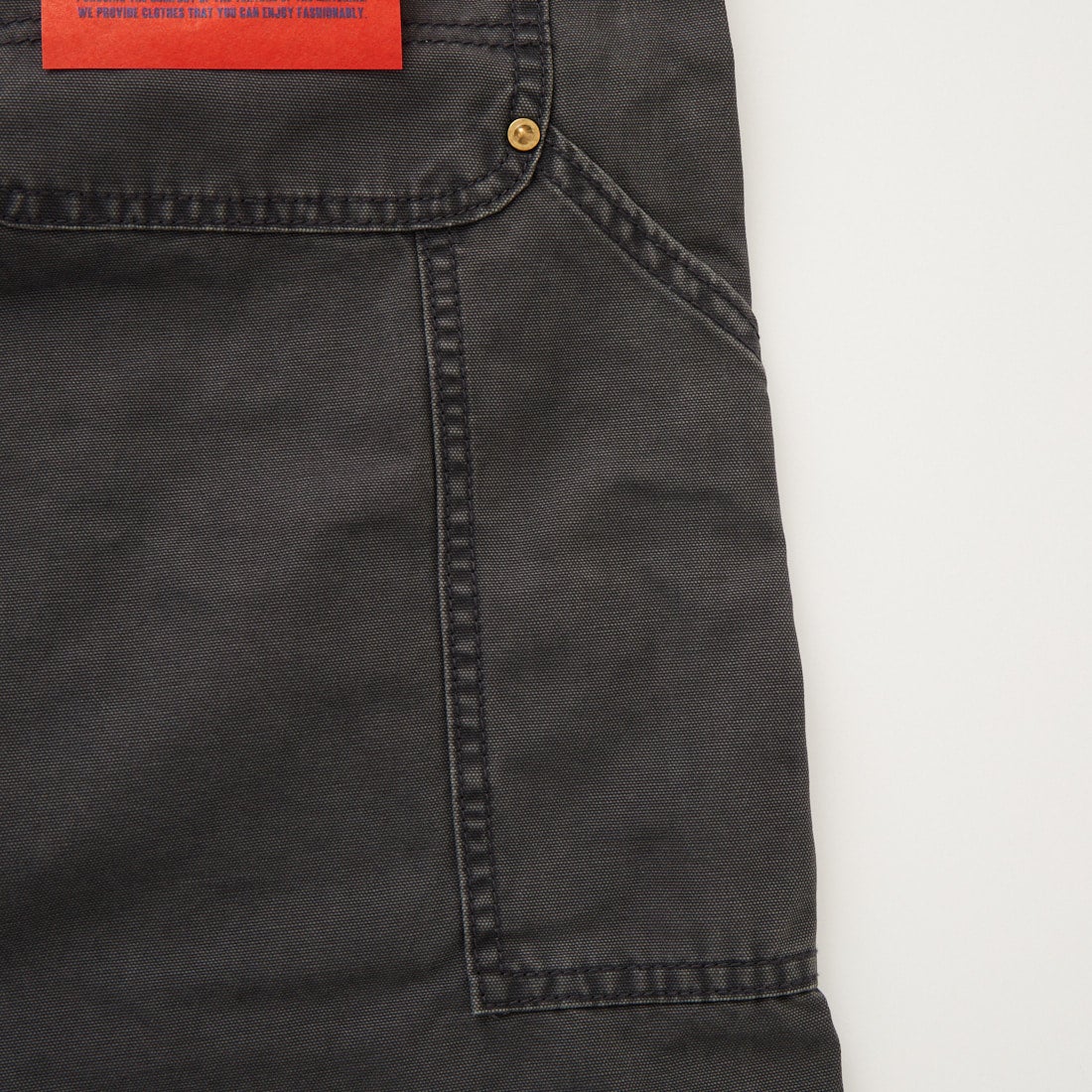 Jeans Factory Clothes [ジーンズファクトリークローズ] スタンダードダブルニークォーターパンツ [JFC-254-007] GREY