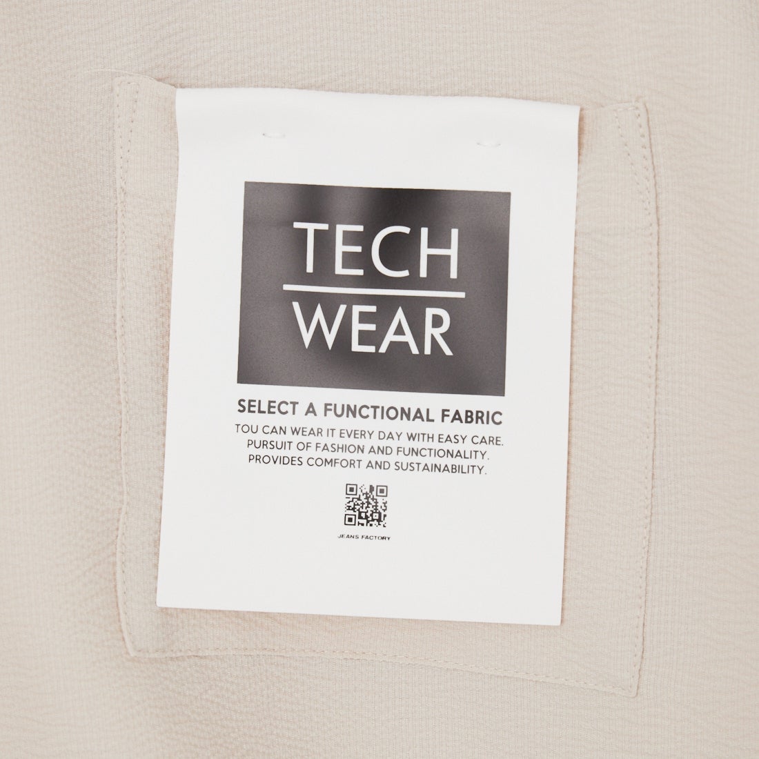 Jeans Factory Clothes [ジーンズファクトリークローズ] テックサッカーワンナップカラーシャツ [EPC-63106] 1 Lｸﾞﾚｰ