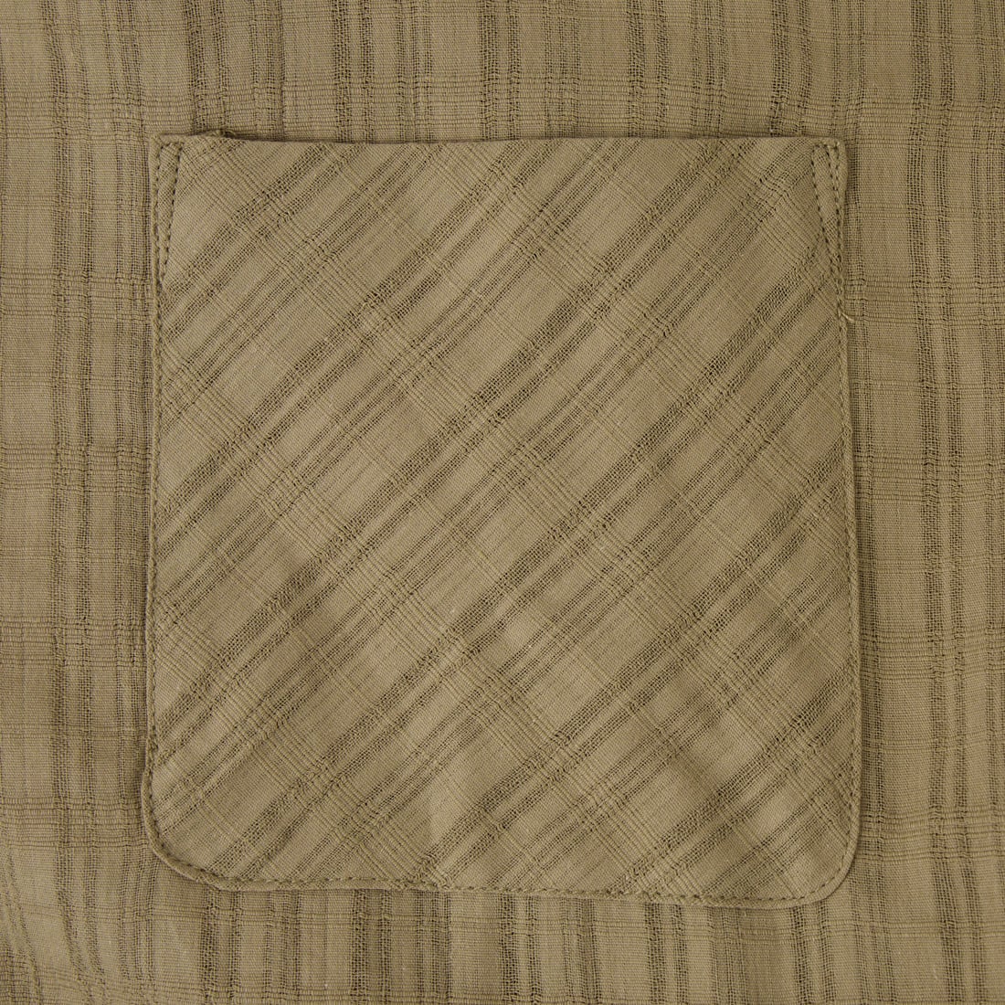Jeans Factory Clothes [ジーンズファクトリークローズ] シアーエラスティックヘムオープンカラーシャツ [JFC-262-044] BEIGE