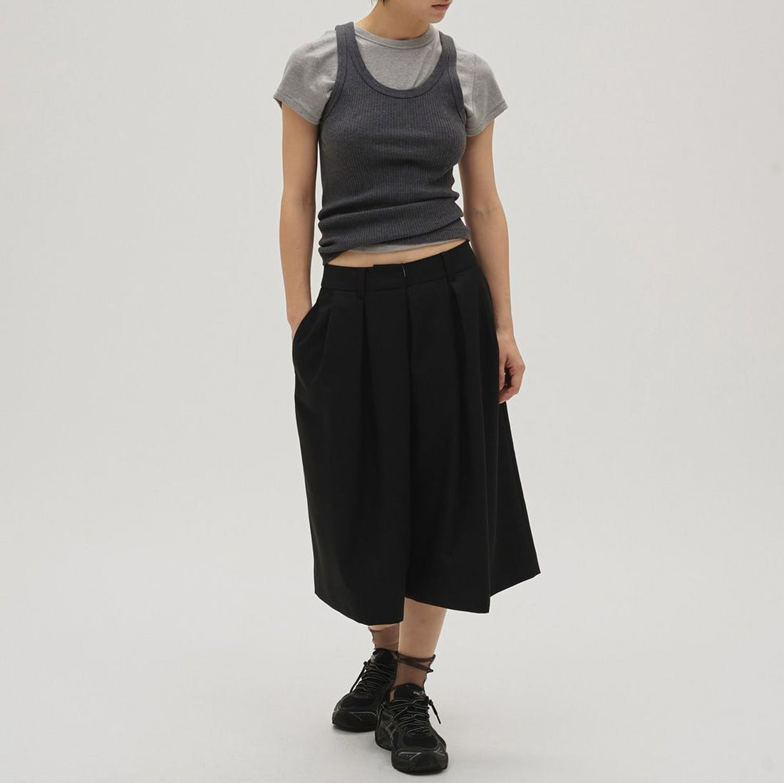TODAYFUL [トゥデイフル] コンパクトスムースTシャツ [12610617] GRY