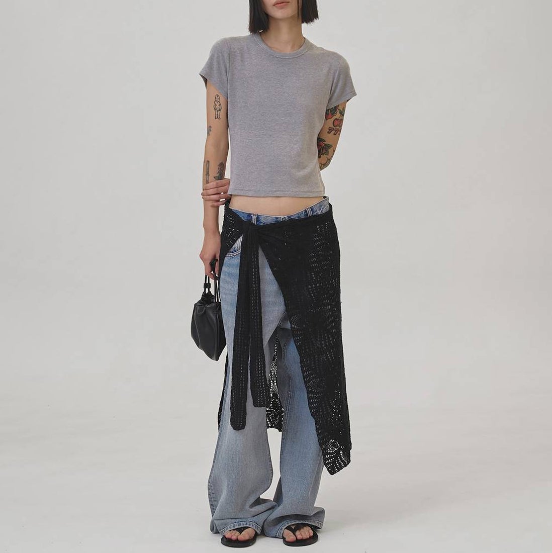 TODAYFUL [トゥデイフル] コンパクトスムースTシャツ [12610617] GRY