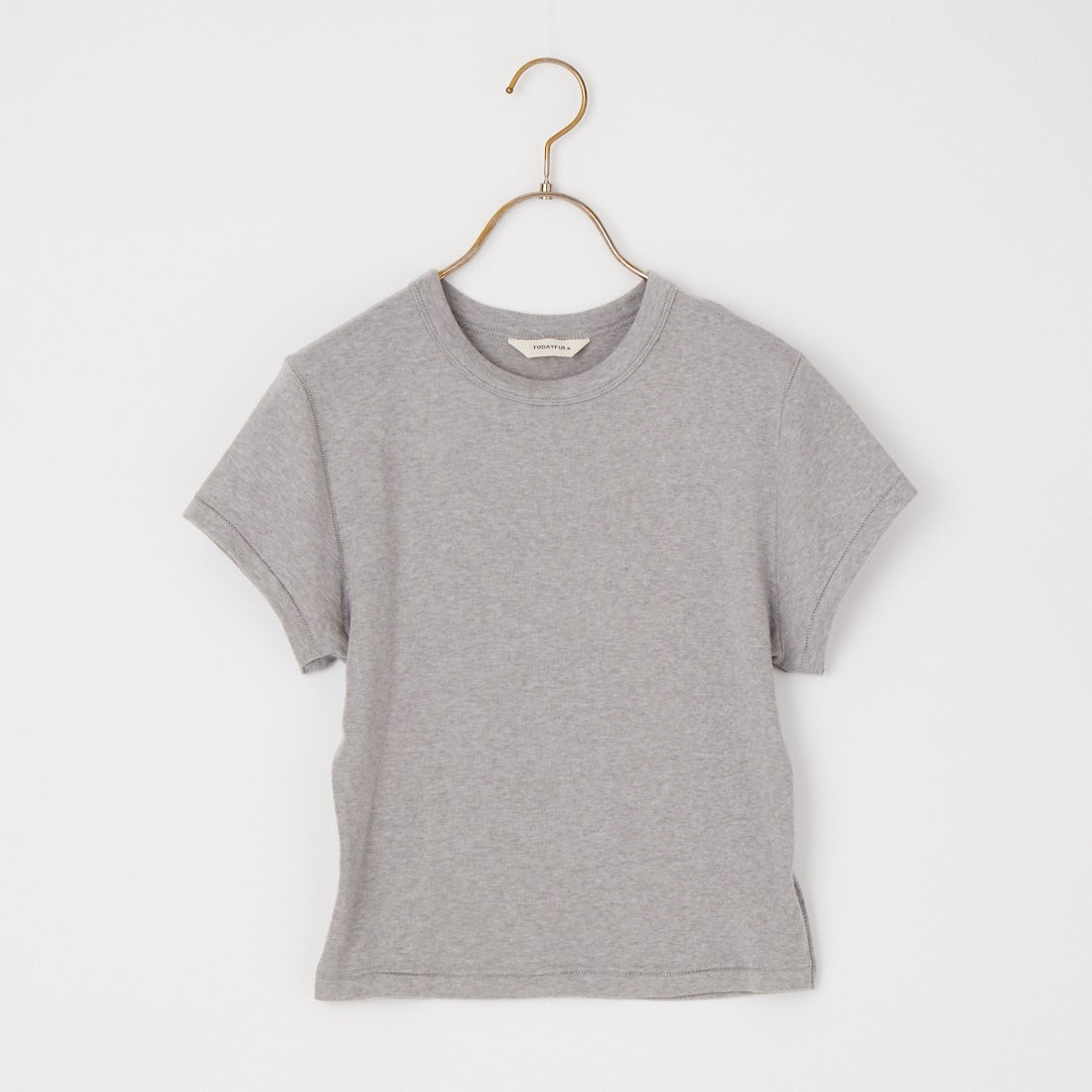 TODAYFUL [トゥデイフル] コンパクトスムースTシャツ [12610617] GRY
