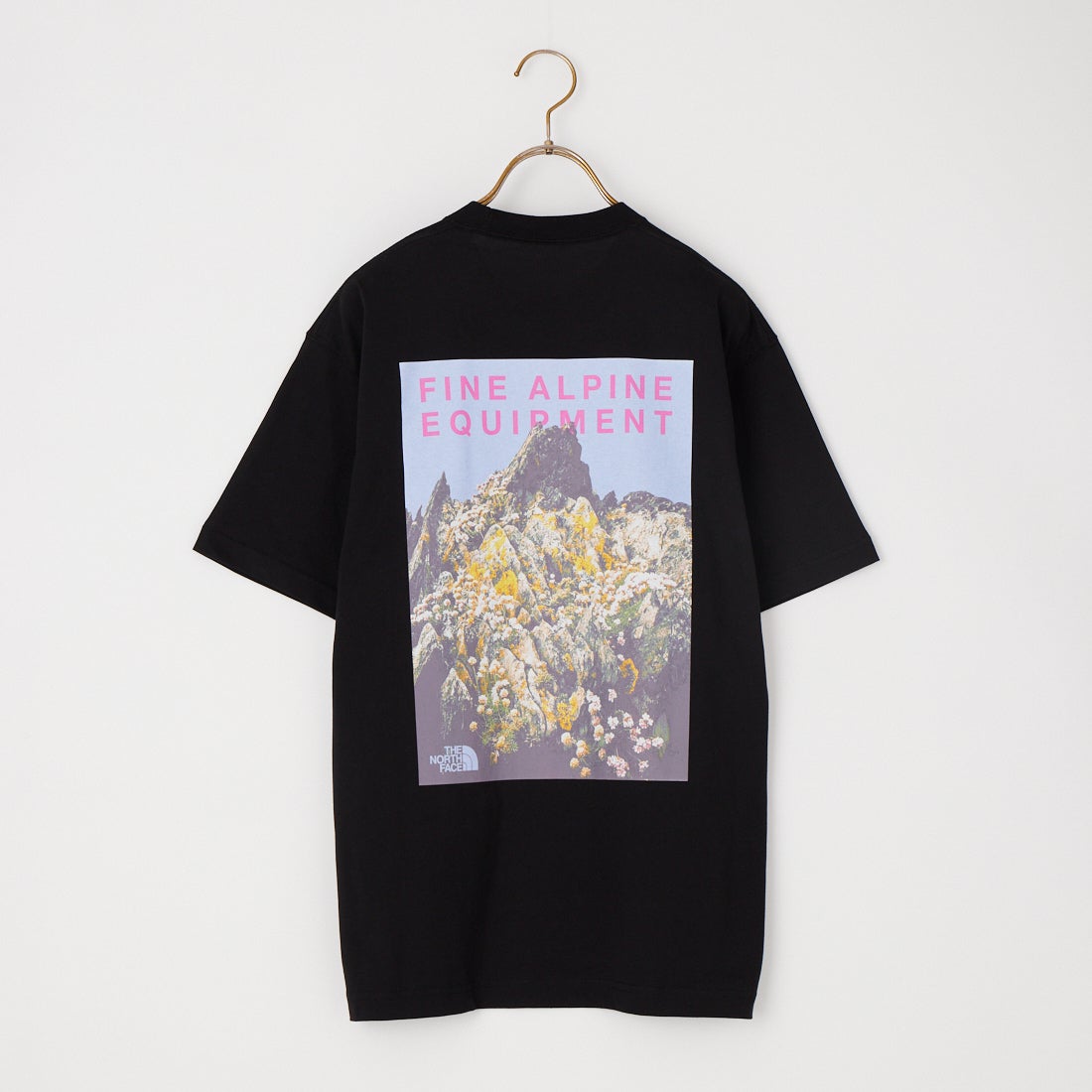 THE NORTH FACE [ザ ノースフェイス] ショートスリーブマウンテンフラワーTシャツ [NT32650] K