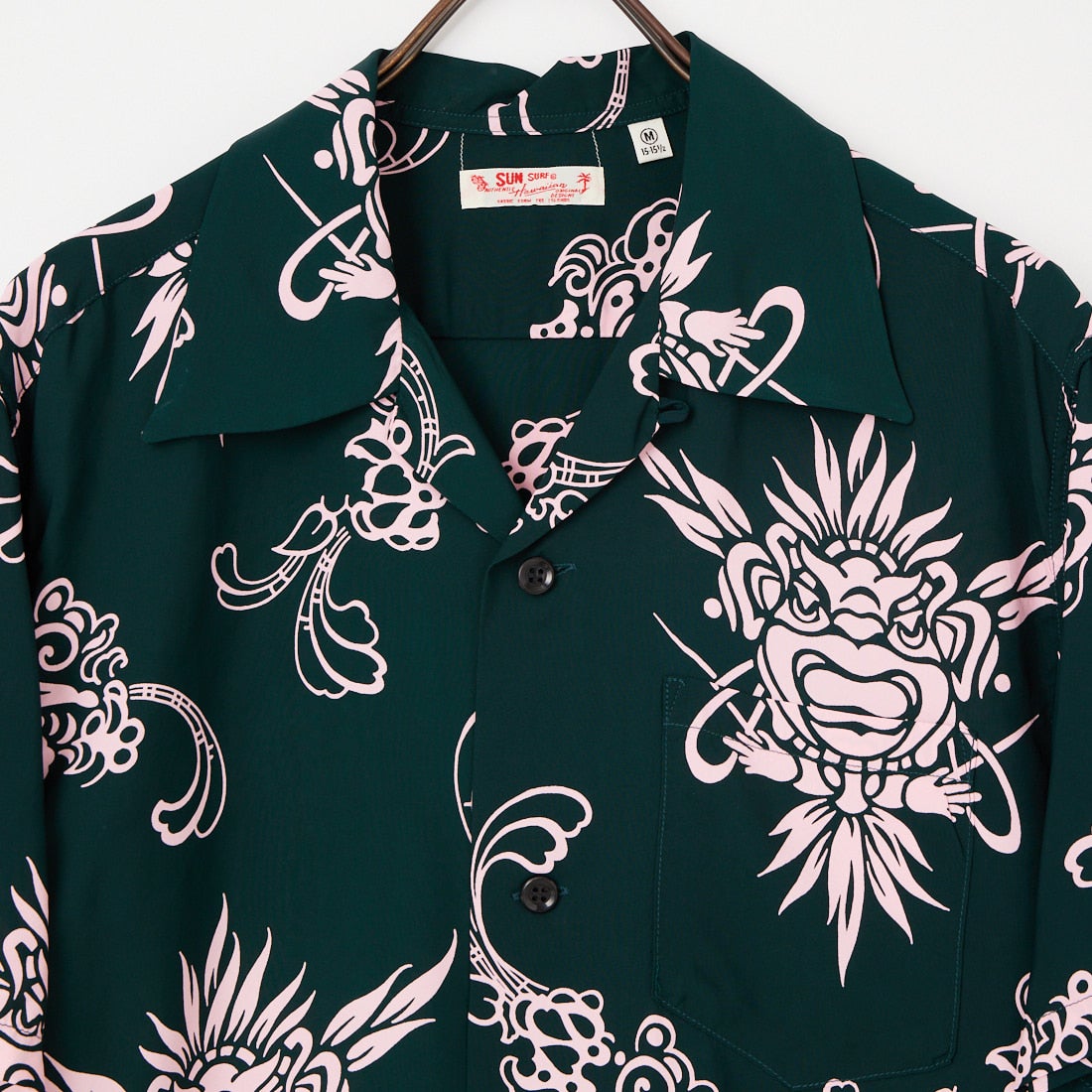 SUN SURF [サンサーフ] レーヨンハワイアンシャツ [SS39611] 119 BLACK