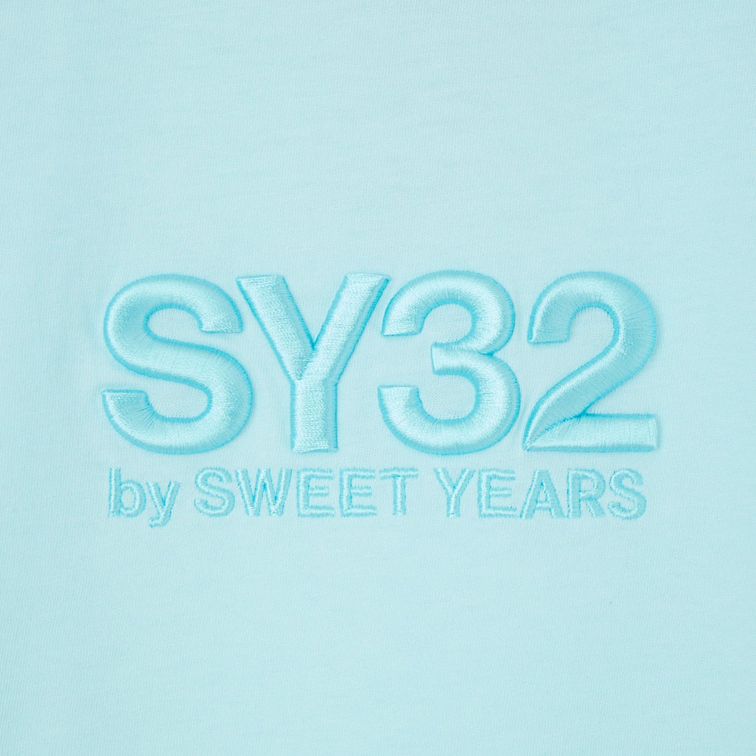 SY32 [エスワイサーティトゥ] 3D刺繍ショートスリーブTシャツ [32-26SN1-49] SAX