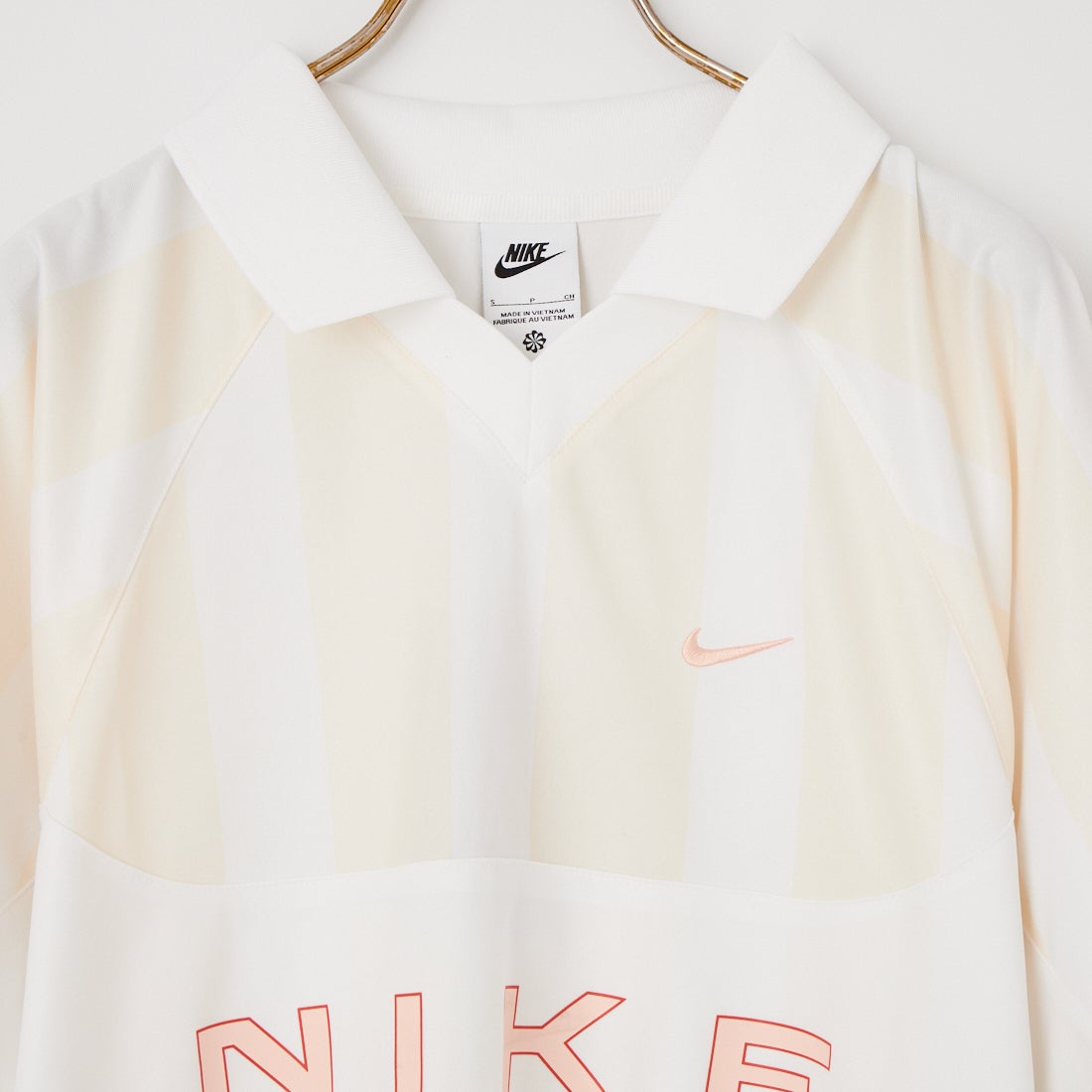 NIKE [ナイキ] NSW オーバーサイズドストライプジャージー [IO0914] 103 CHALK