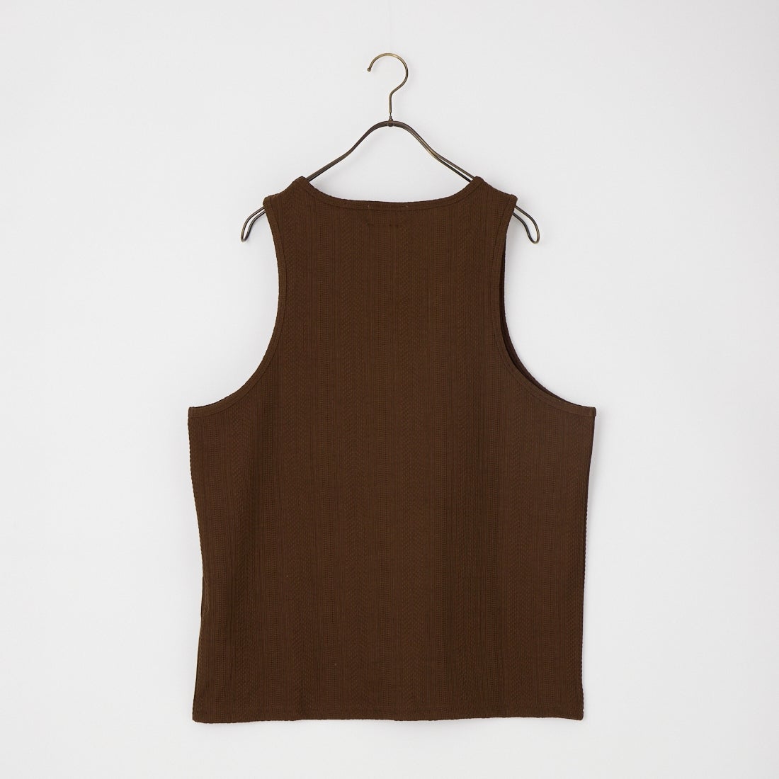 33Degrees [サーティスリーディグリーズ] ランダムテレコタンクトップ [726411] BROWN