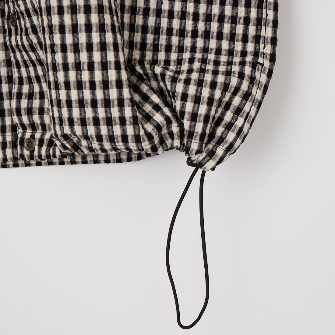 Jeans Factory Clothes [ジーンズファクトリークローズ] シアサッカードロストシャツ [JFC-262-017] BK.GNGM CK