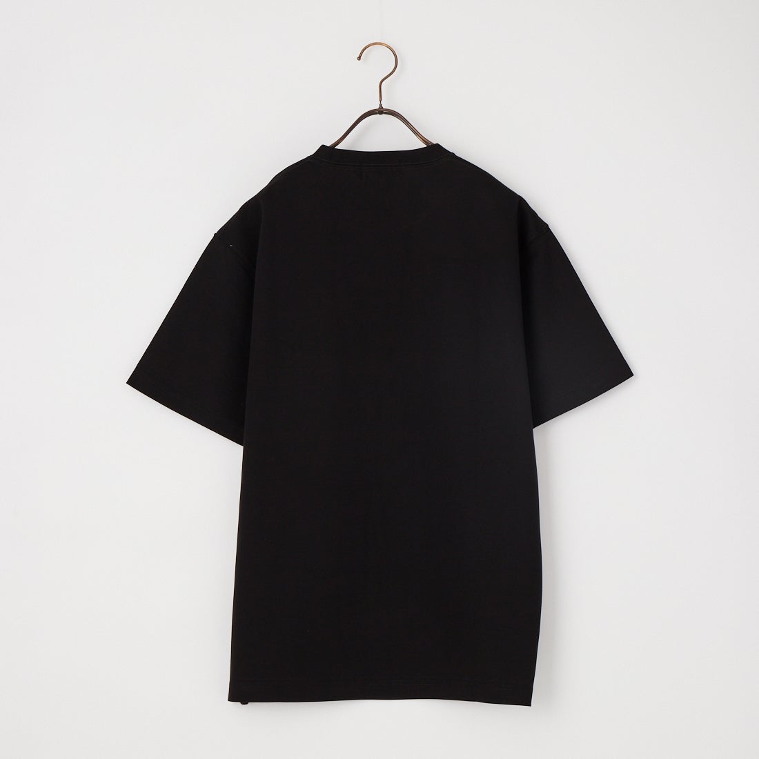 Jeans Factory Clothes [ジーンズファクトリークローズ] 度詰め天竺ポンチシルケットクルーネックTシャツ [26232140] 005 BLK