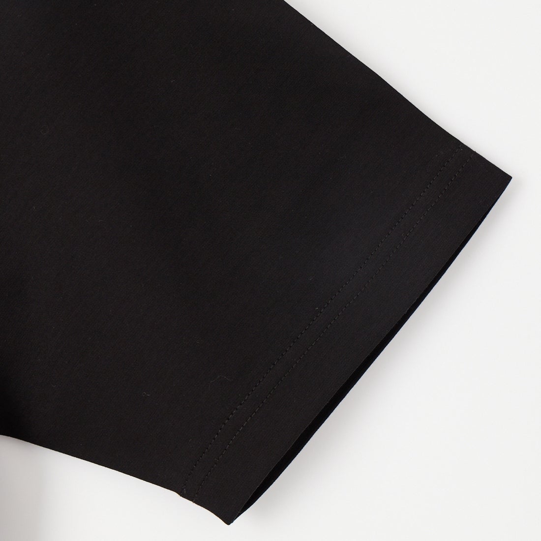 Jeans Factory Clothes [ジーンズファクトリークローズ] 度詰め天竺ポンチシルケットクルーネックTシャツ [26232140] 005 BLK