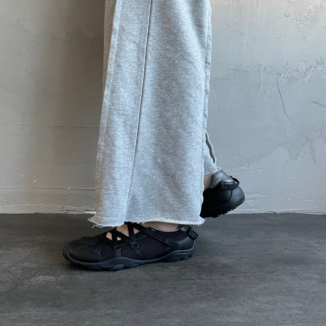 Rockfish Weatherwear [ロックフィッシュ ウェザーウェア] ZANE Xストラップスニーカー [RF1SHBF1SK010] BK