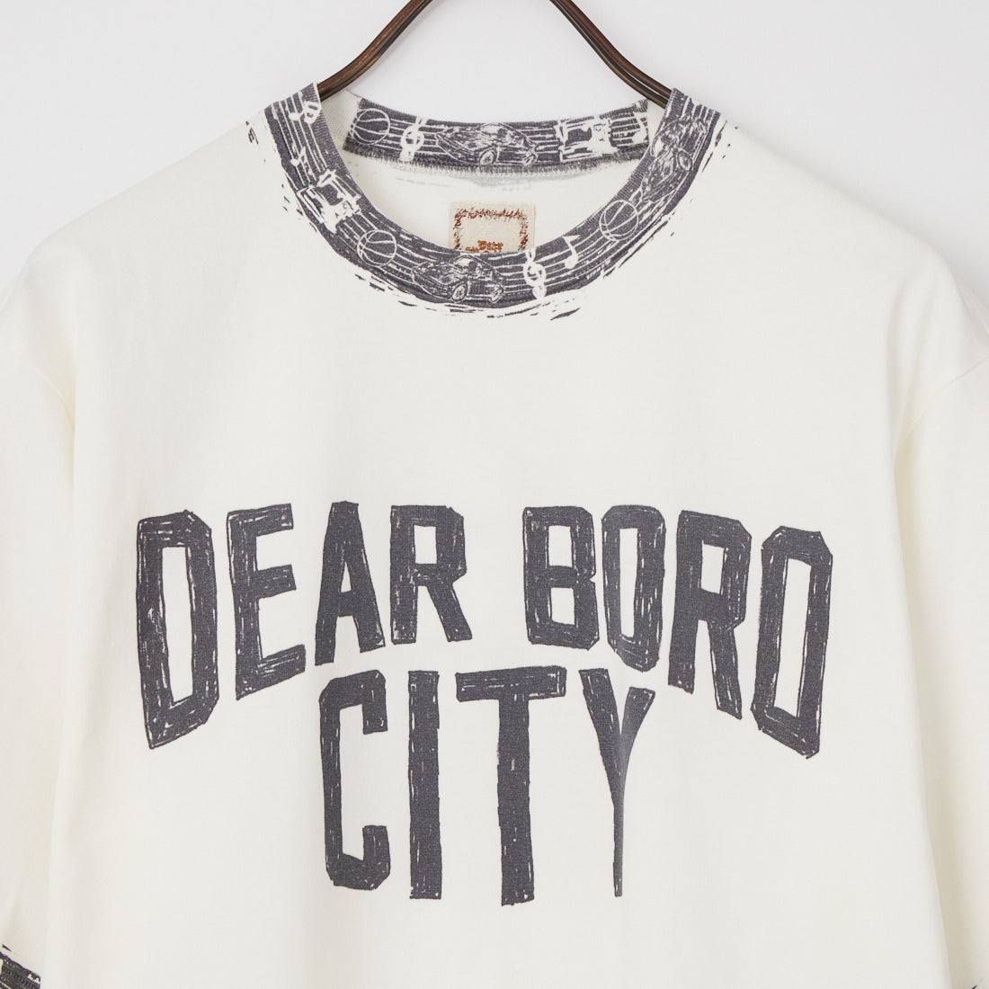 Dear BORO [ディアボロ] インディゴリンガーTシャツ [793-6134001] 030 WHITE