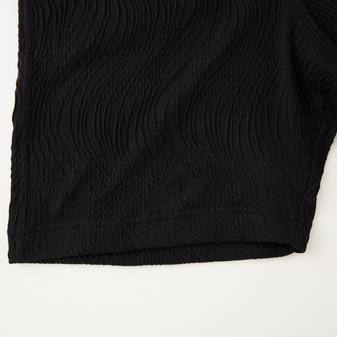 Jeans Factory Clothes [ジーンズファクトリークローズ] ウェーブリンクスショートパンツ [26232540] 005 BLK