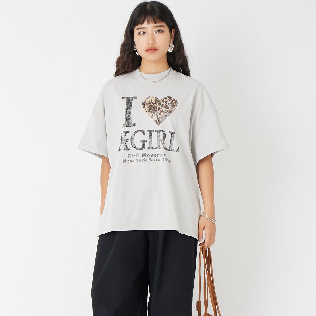LT GREY&&モデル身長：162cm 着用サイズ：S&&