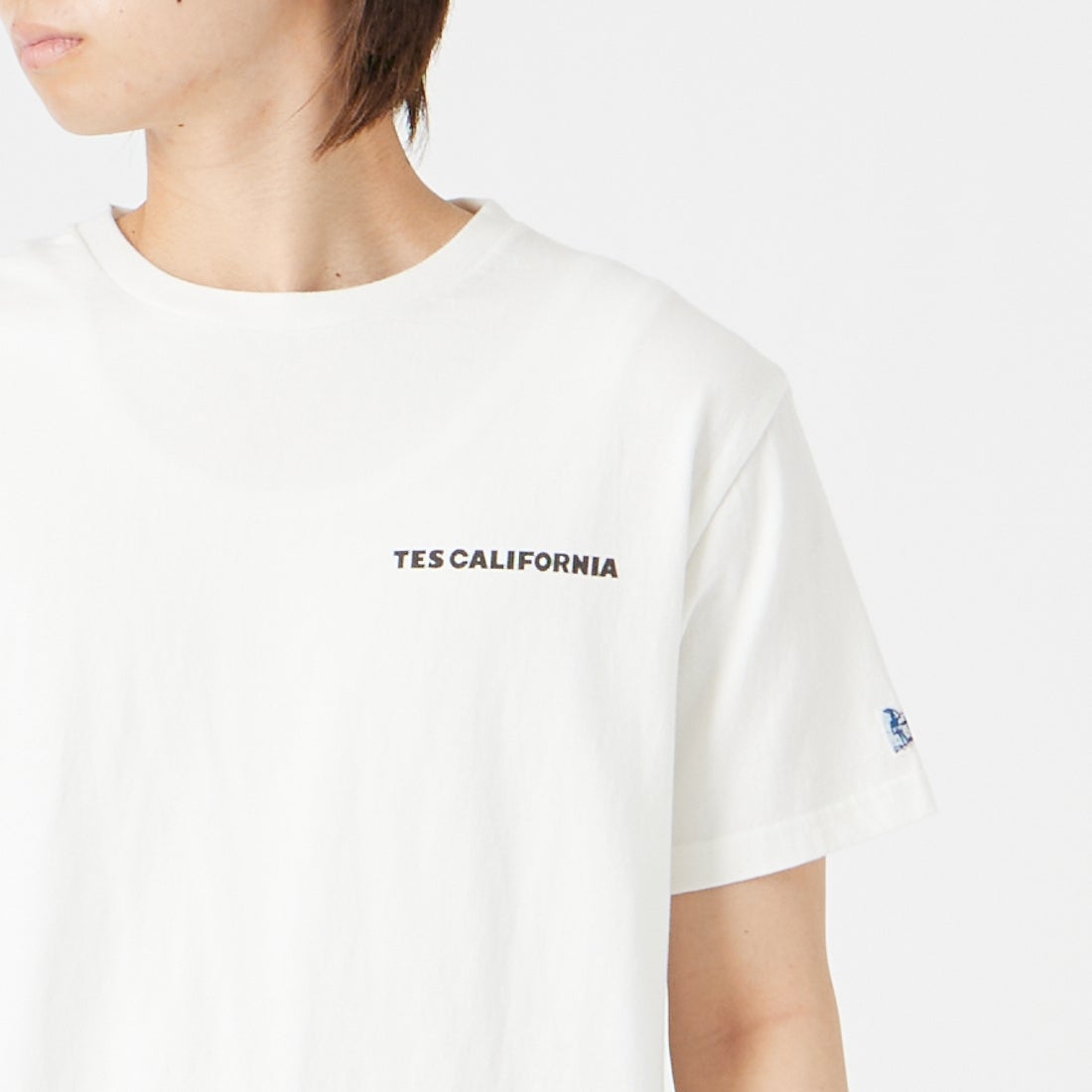 The Endless Summer [エンドレスサマー] BUHI チェアショートスリーブTシャツ [FH-26574355] 60 PIED &&モデル身長：177cm 着用サイズ：M&&