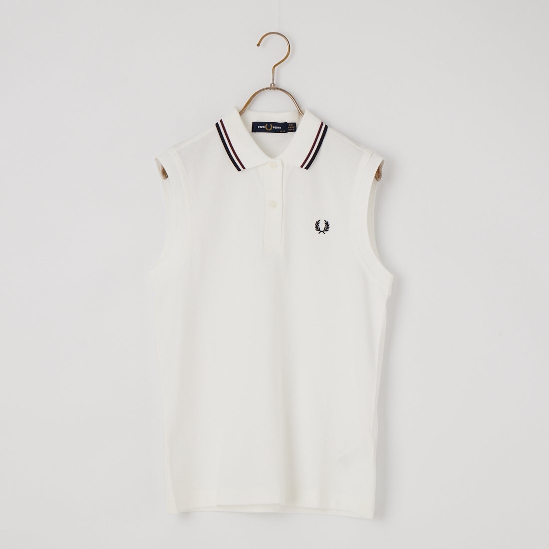 FRED PERRY [フレッドペリー] スリーブレスポロシャツ [G7200] 19C SNOW W