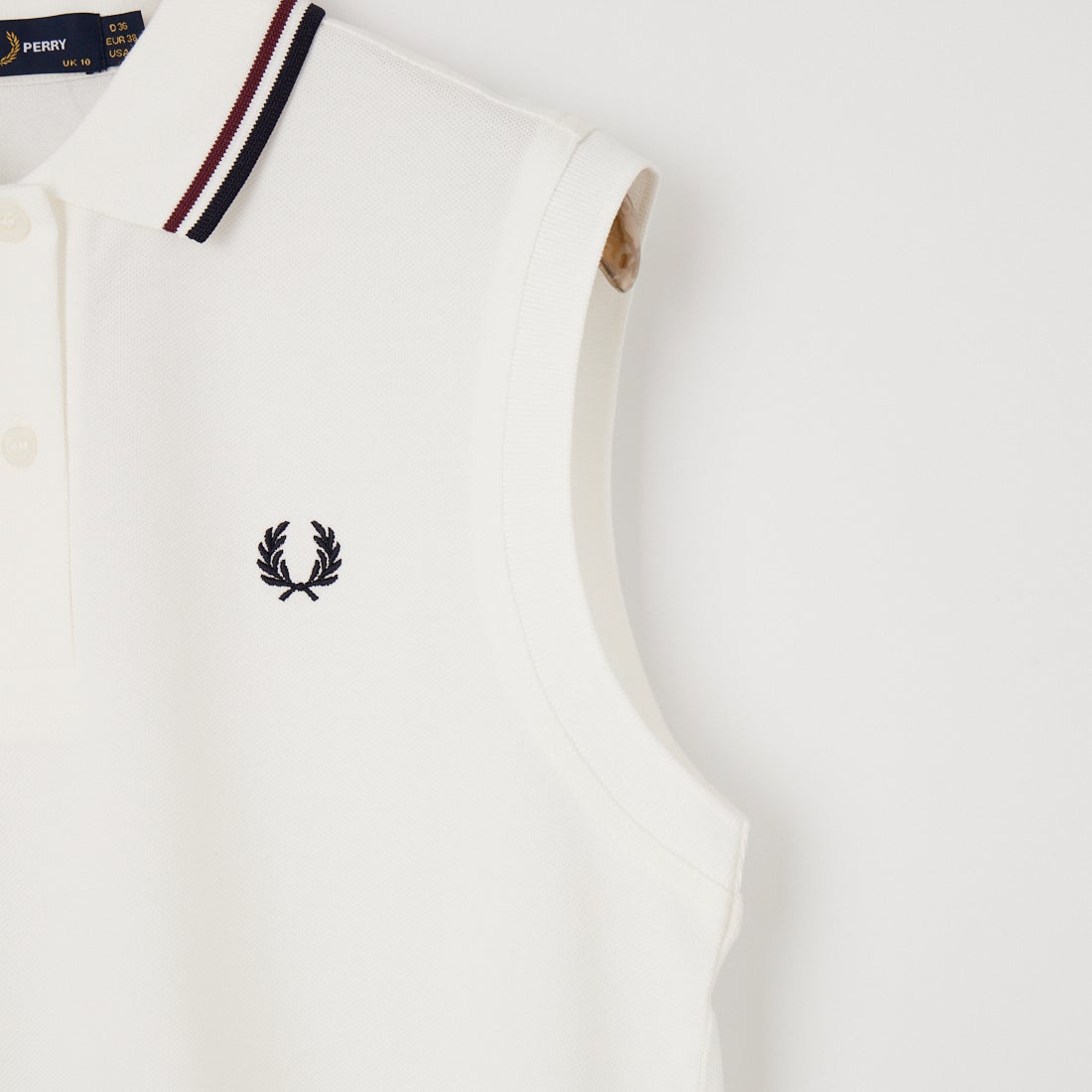 FRED PERRY [フレッドペリー] スリーブレスポロシャツ [G7200] 19C SNOW W