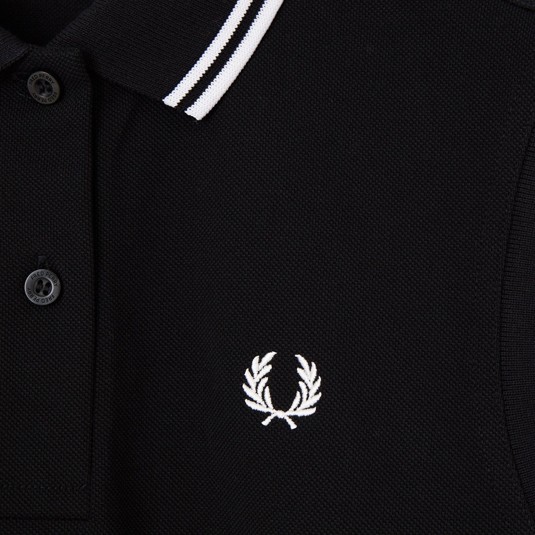 FRED PERRY [フレッドペリー] スリーブレスポロシャツ [G7200] 350 BLACK