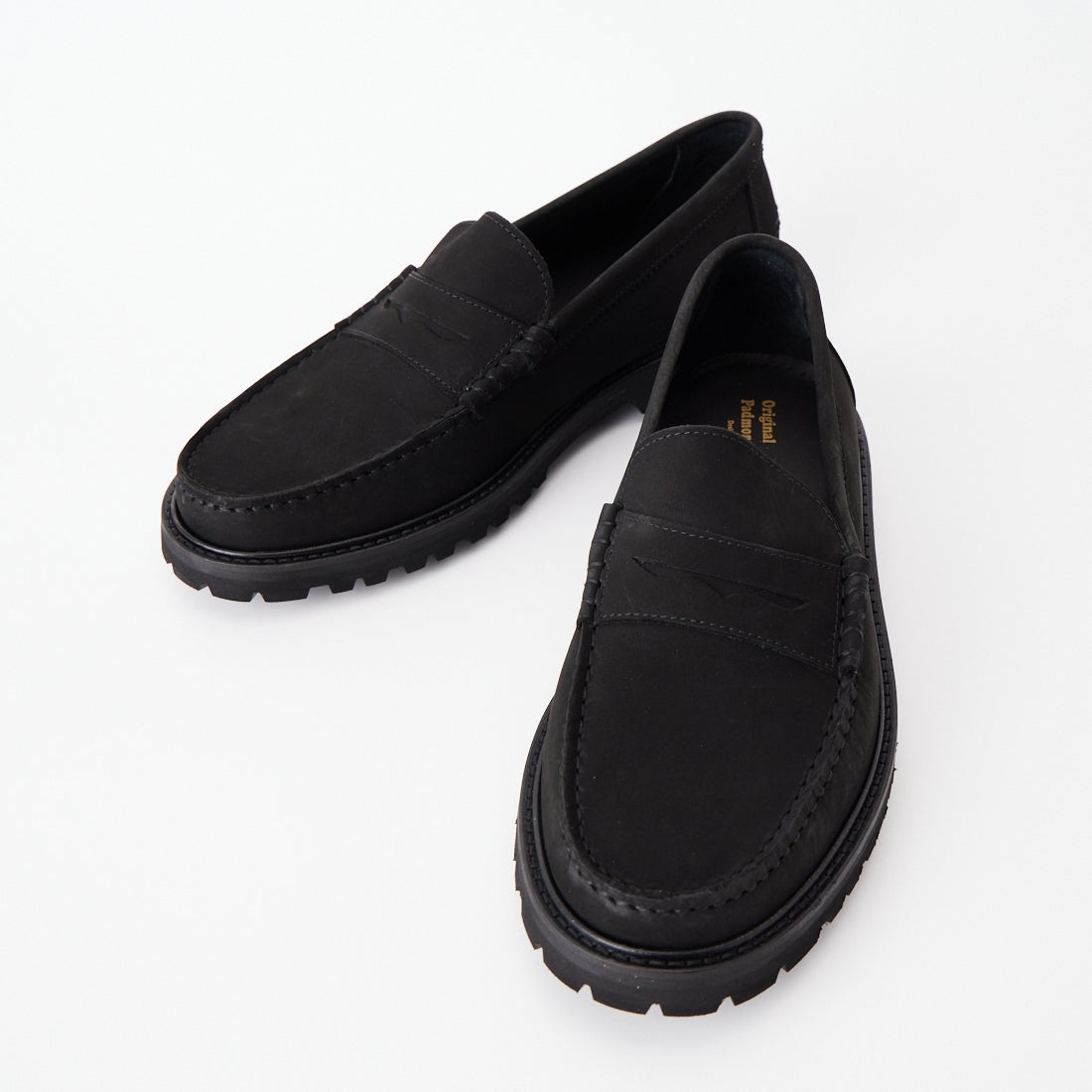 Padmore&Barnes [パドモア アンド バーンズ] 別注 ローファー [L233-LOAFER-JF] BLACK