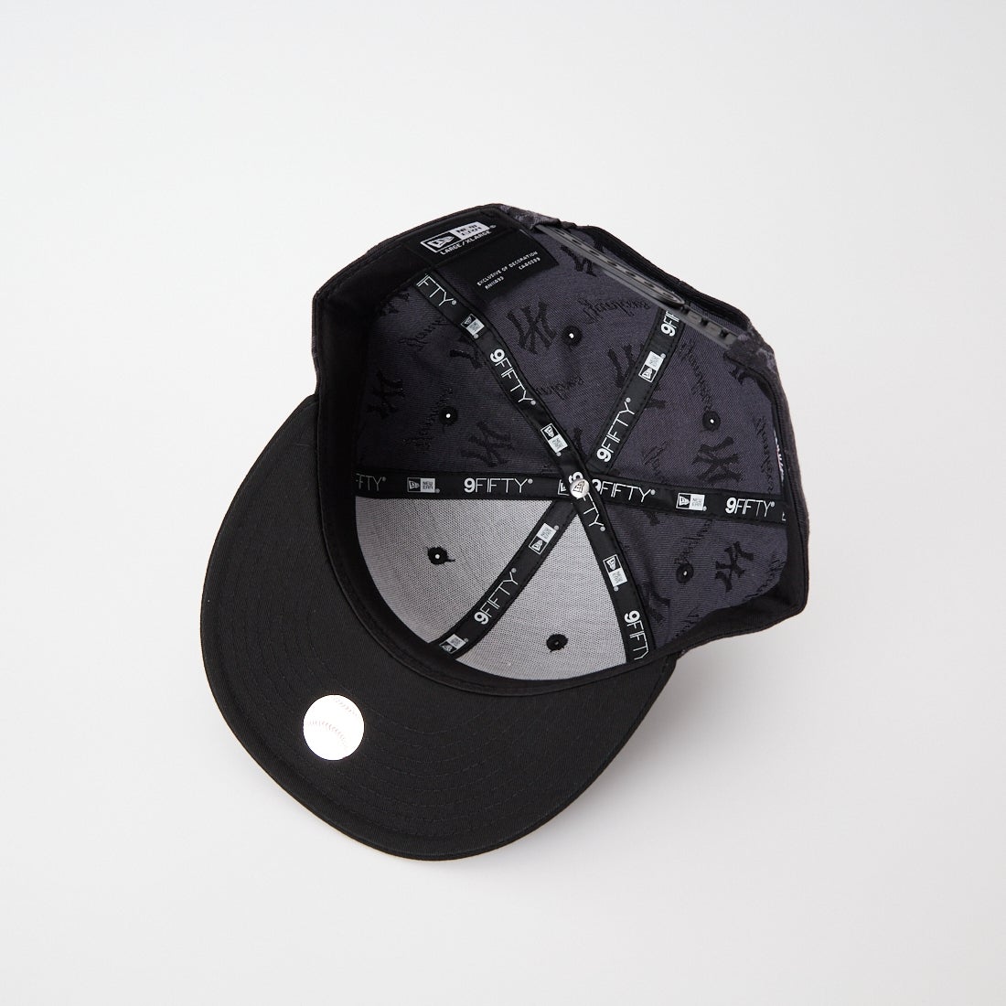 NEW ERA [ニューエラ] 9FIFTY MLBジャガード ニューヨーク・ヤンキース [14744812] BLK