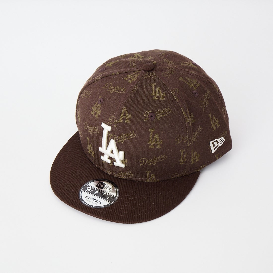 NEW ERA [ニューエラ] 9FIFTY MLBジャガード ロサンゼルス・ドジャース [14744818] BRN