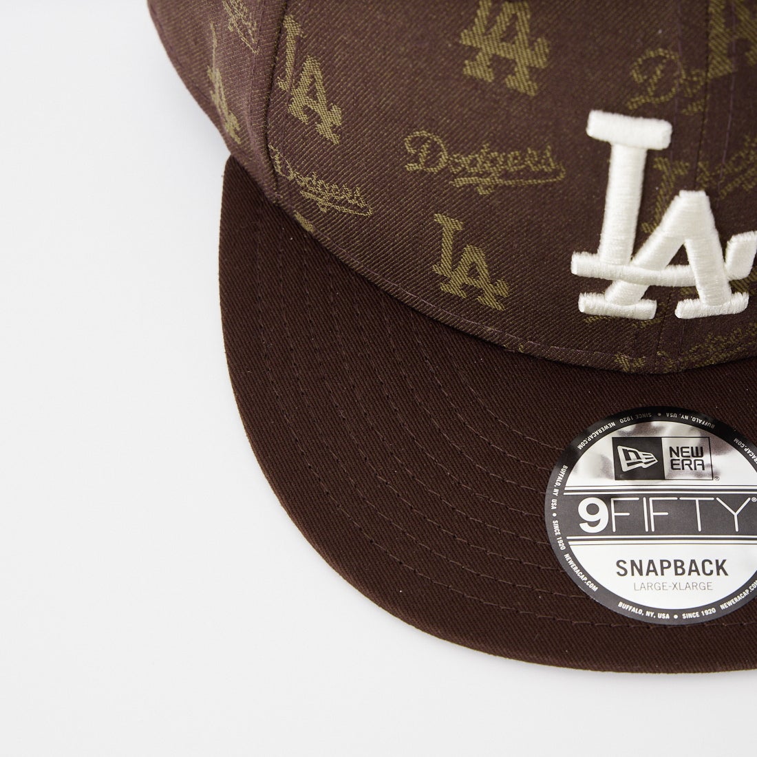 NEW ERA [ニューエラ] 9FIFTY MLBジャガード ロサンゼルス・ドジャース [14744818] BRN