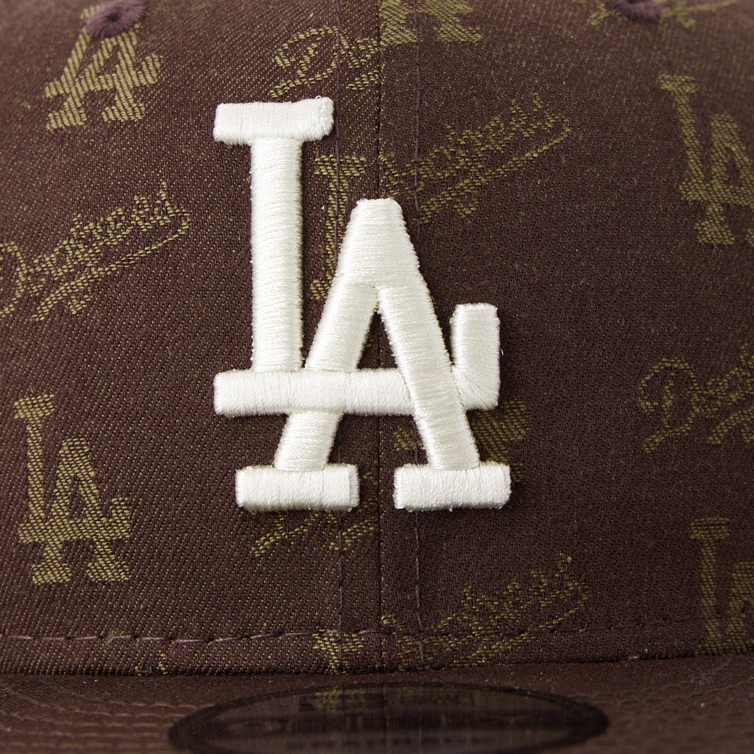 NEW ERA [ニューエラ] 9FIFTY MLBジャガード ロサンゼルス・ドジャース [14744818] BRN