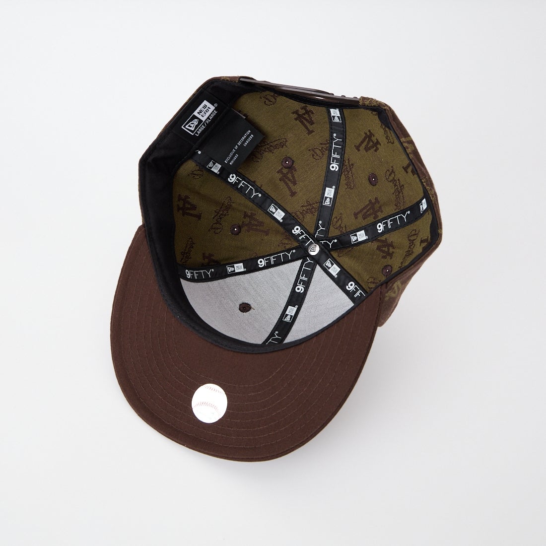 NEW ERA [ニューエラ] 9FIFTY MLBジャガード ロサンゼルス・ドジャース [14744818] BRN