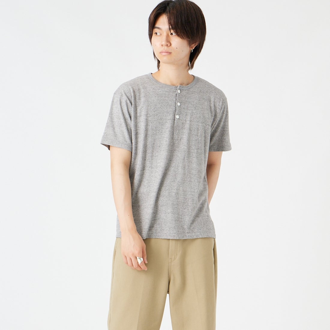 H.GRAY&&モデル身長：177cm 着用サイズ：M&&