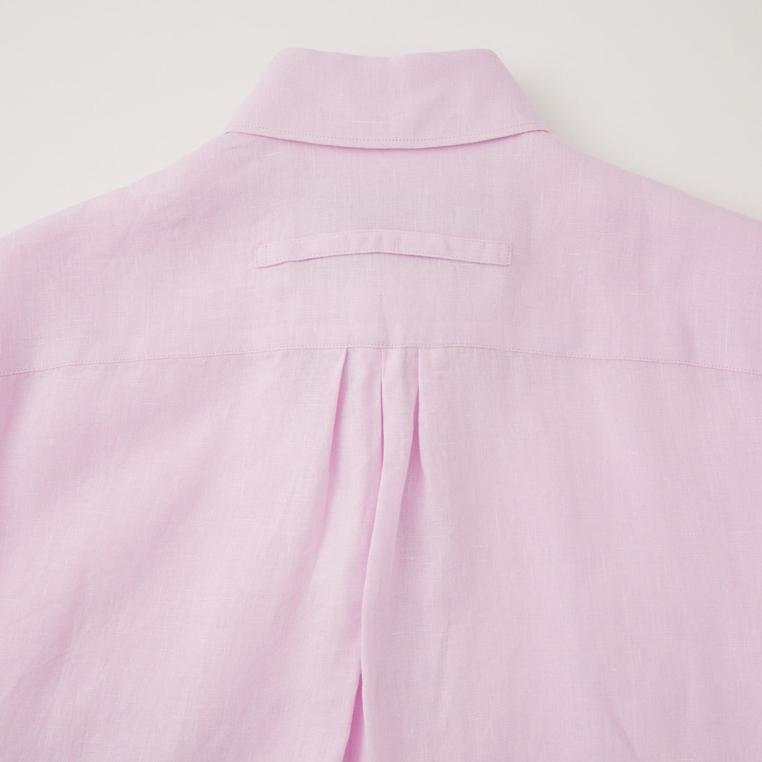 TICCA [ティッカ] リネン半袖シャツ [TBFS-404] BABY PINK