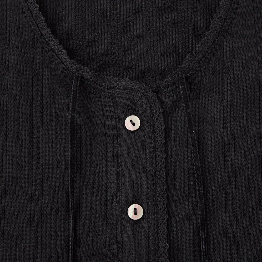 anuke [アンヌーク] カットレースタンクトップ [62610621] BLK