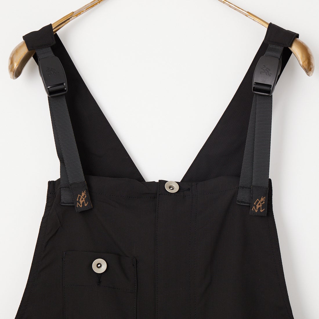 GRAMiCCi [グラミチ] リップストップサロペット [GUP6-S2027] BLK