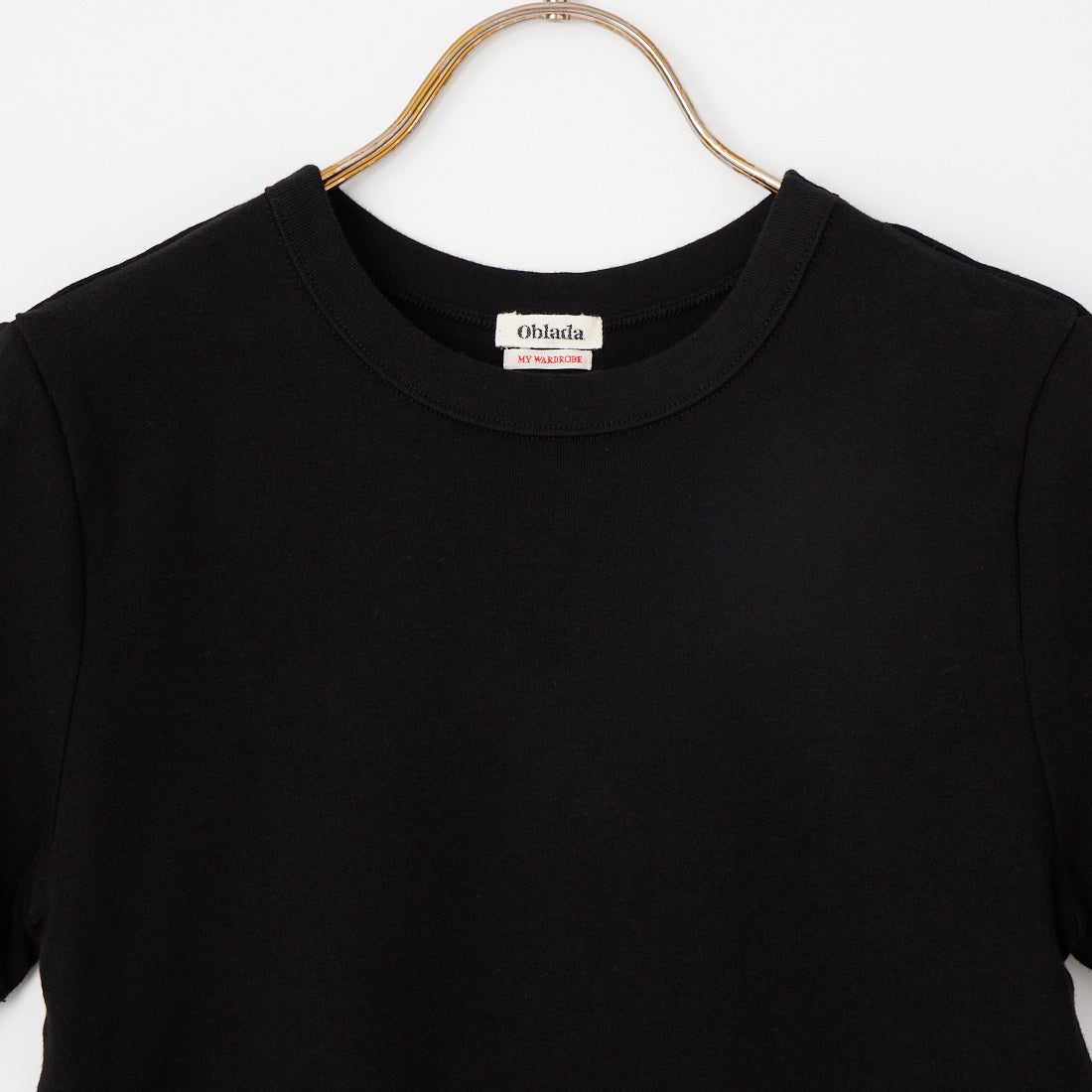 Oblada [オブラダ] パック半袖Tシャツ [M2610CU10] WHT/BLK