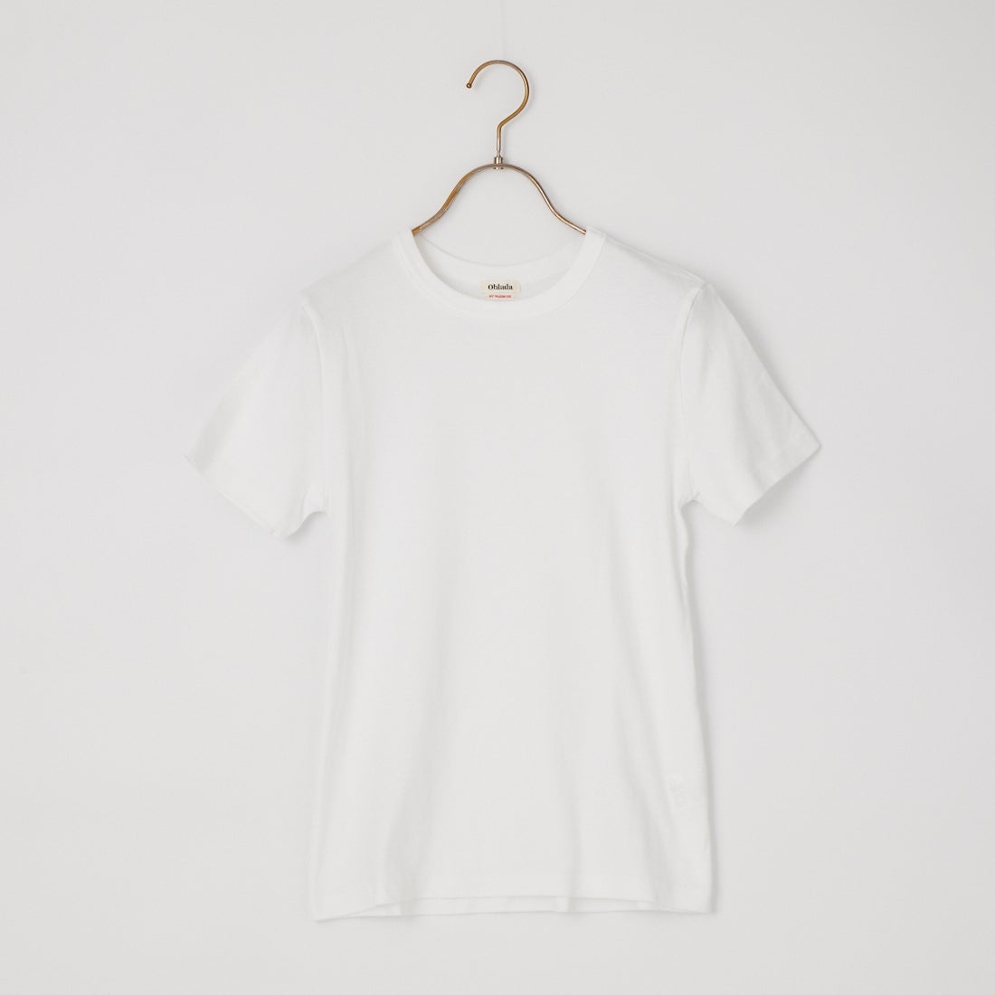 Oblada [オブラダ] パック半袖Tシャツ [M2610CU10] WHT/BLK