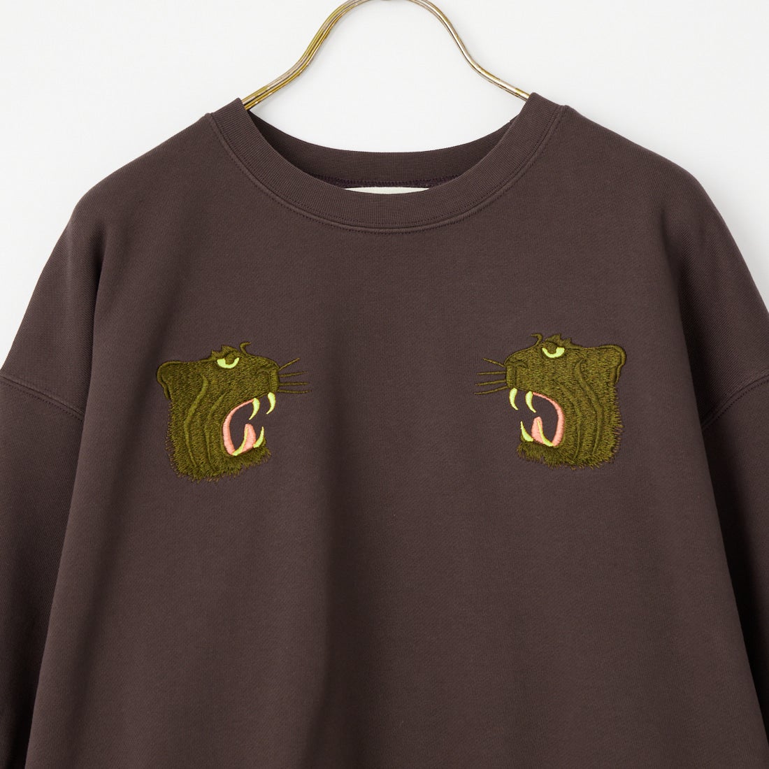 Oblada [オブラダ] スーベニアハーフスリーブスウェット [M2610CU06] BROWN