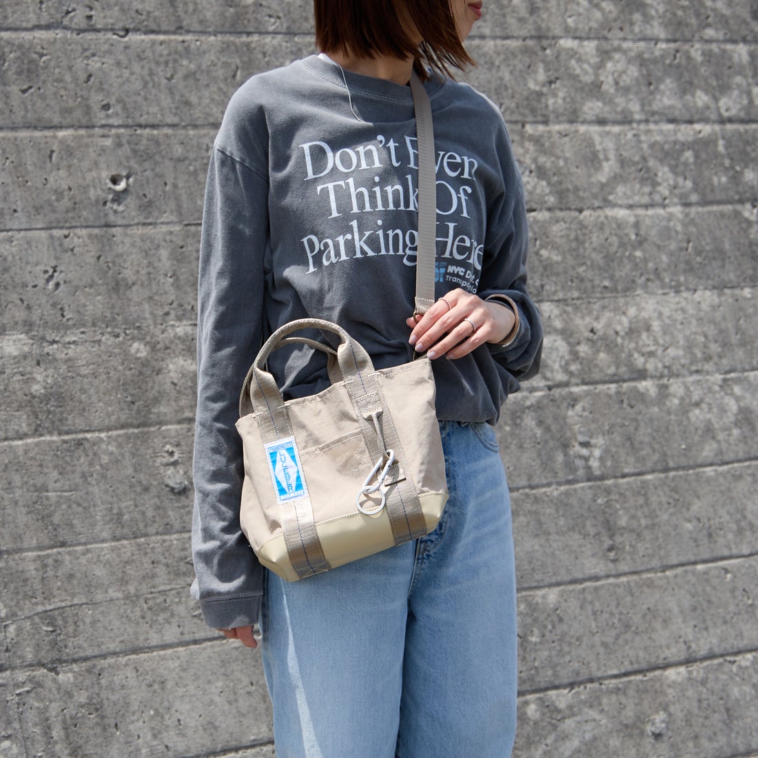 LUCEBER [ルースバー] 別注 ミリタリーショルダーバッグ [LB5-AC-IN6-JF] BEIGE