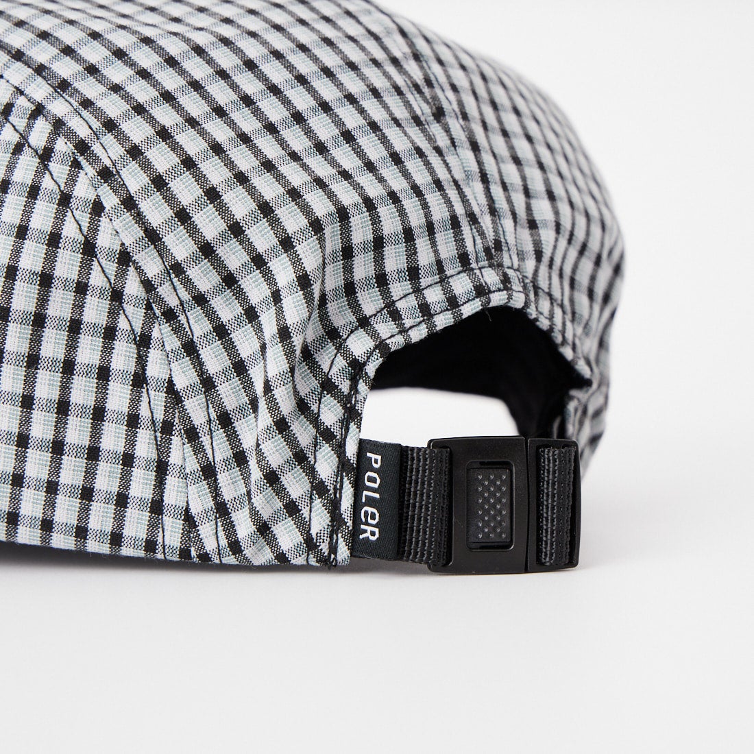 POLeR [ポーラー] チェック5パネルキャップ [261MCV0078] GRAY/BLACK