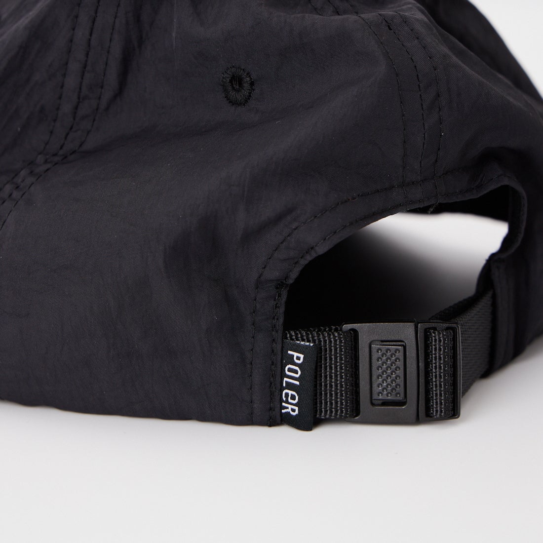 POLeR [ポーラー] フェスティバル刺繍ナイロンキャップ [261MCV0073] BLACK
