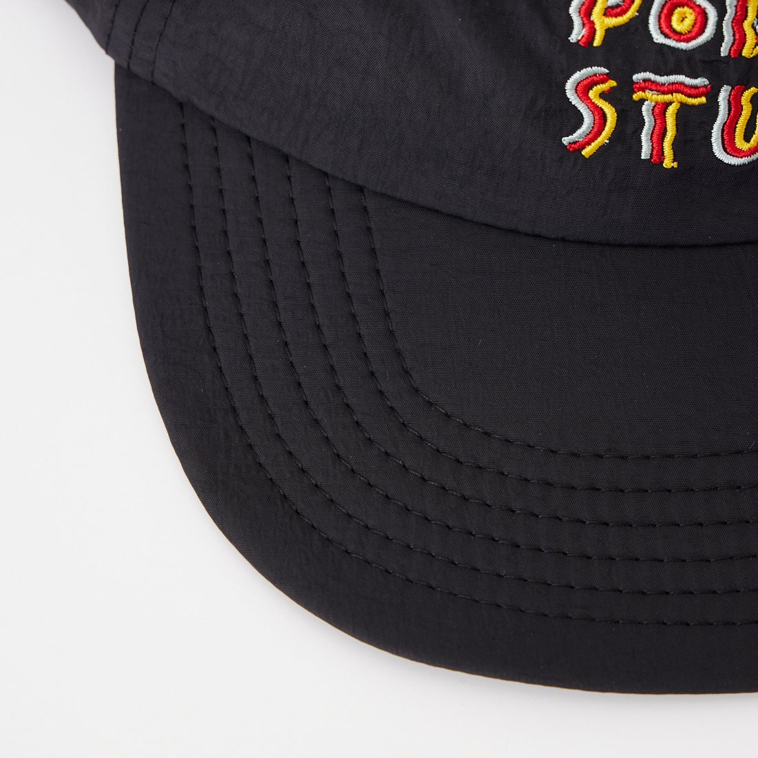 POLeR [ポーラー] フェスティバル刺繍ナイロンキャップ [261MCV0073] BLACK