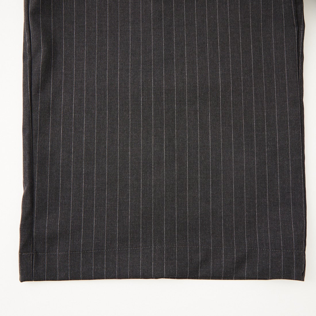 WILLFULLY [ウィルフリー] ラップタックストライプパンツ [2611-PT-09] BLACK