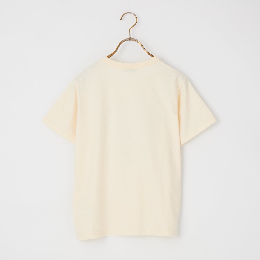 The Endless Summer [エンドレスサマー] オーガニックコットン フロッキープリント フィットTシャツ [FH-26574406] 05 IVORY