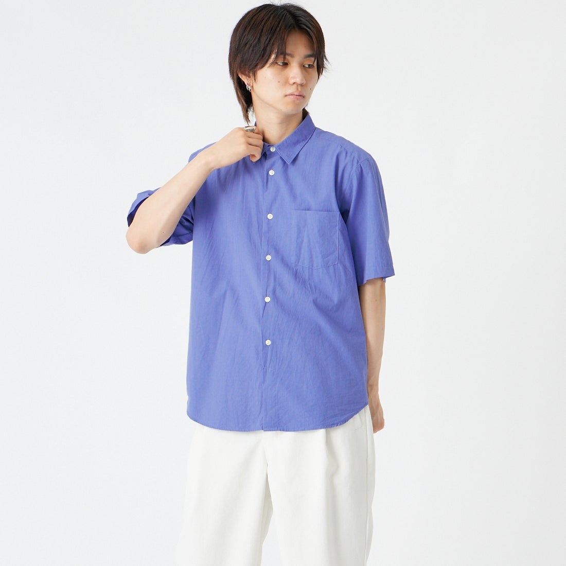 BLUE&&モデル身長：177cm 着用サイズ：2&&