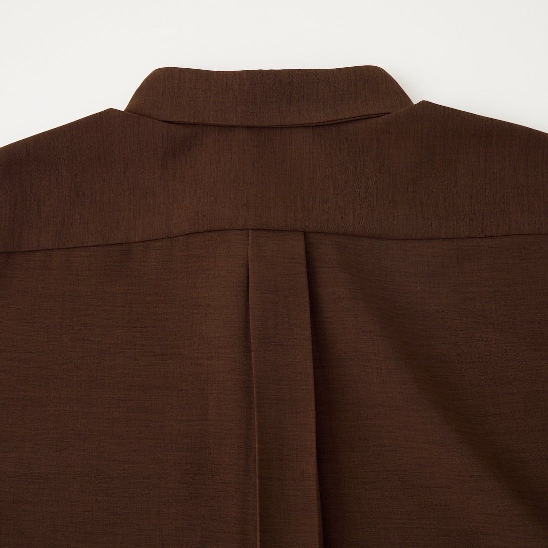 MANUAL ALPHABET [マニュアルアルファベット] リラクシオンツイルワイドショートスリーブシャツ [MA-S-842] BROWN