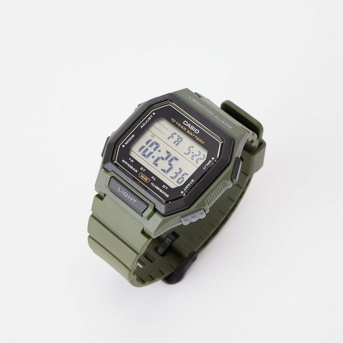 CASIO [カシオ] デジタルウォッチ [W-738H-3AJF] OLIVE