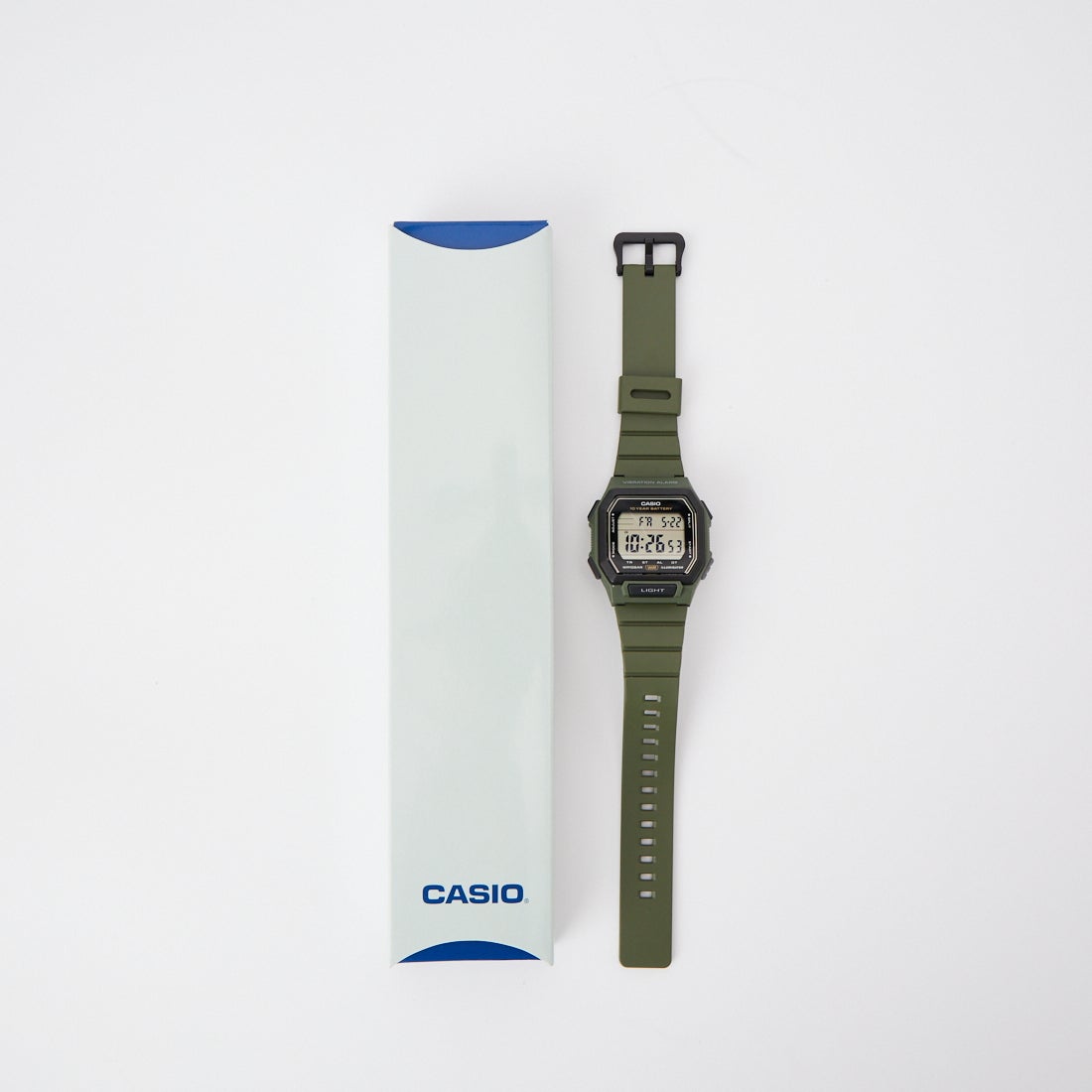 CASIO [カシオ] デジタルウォッチ [W-738H-3AJF] OLIVE
