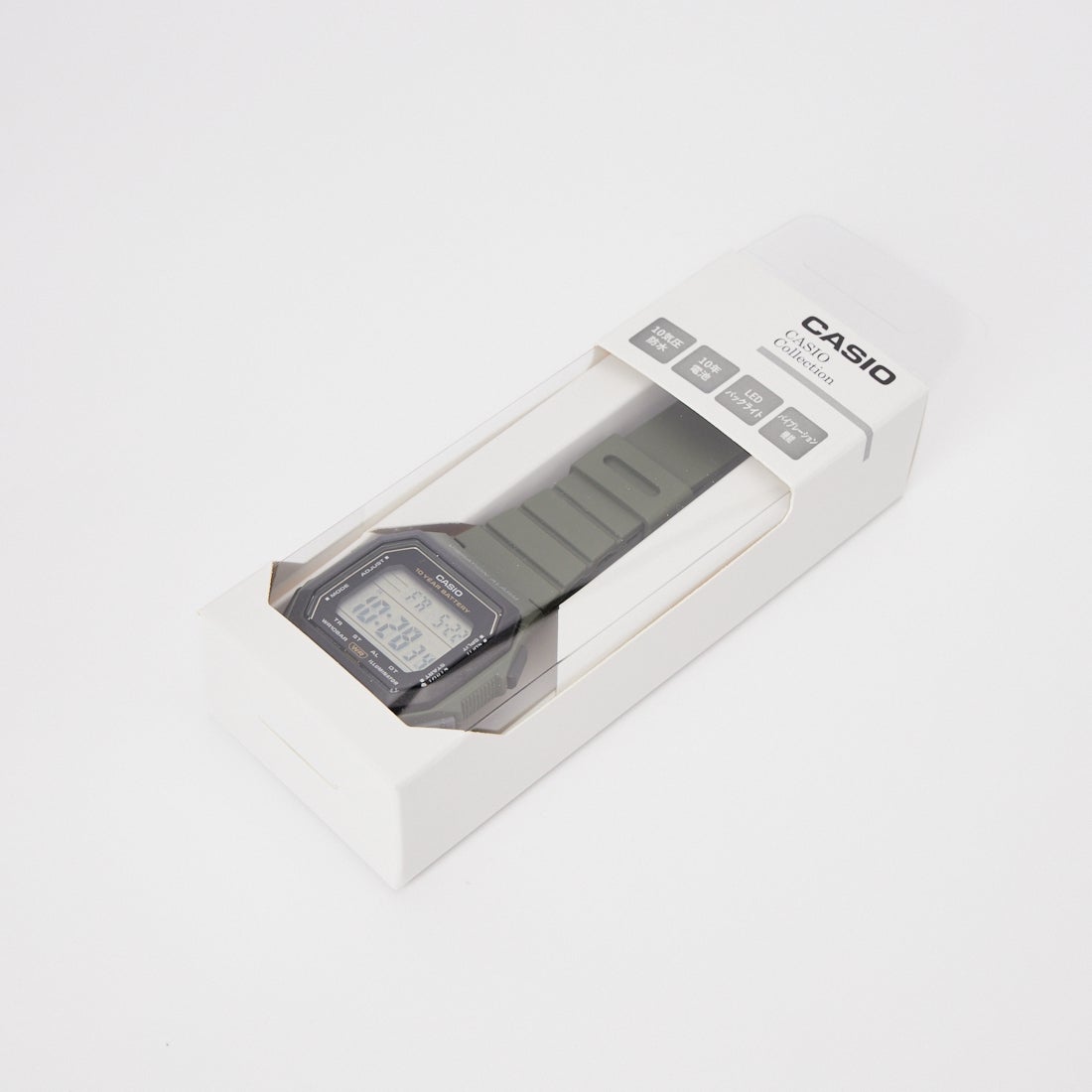 CASIO [カシオ] デジタルウォッチ [W-738H-3AJF] OLIVE
